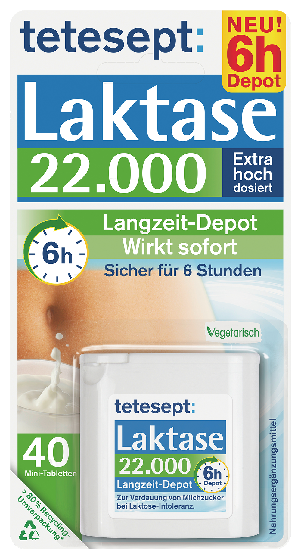 Mehr über tetesept Laktase 22.000:https://www.tetesept.de/laktase-22-000-langzeit-depot/