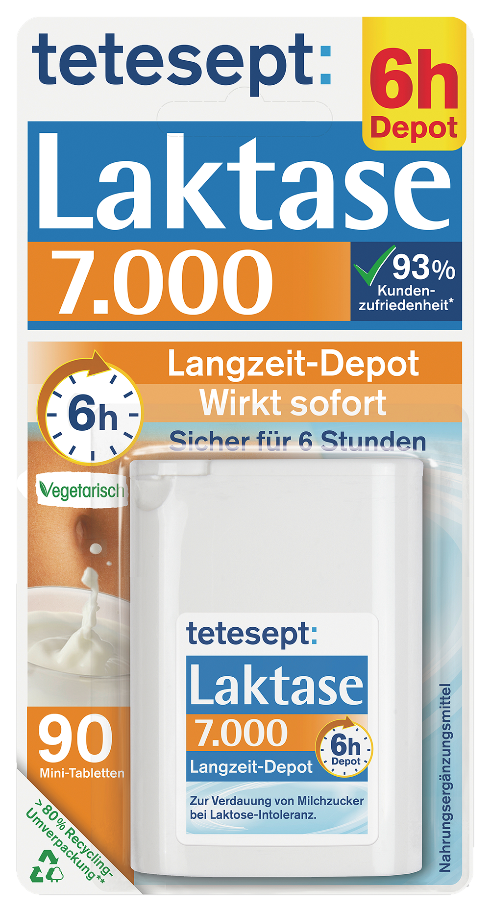 Mehr über tetesept Laktase 7000:https://www.tetesept.de/laktase-7-000-langzeit-depot/